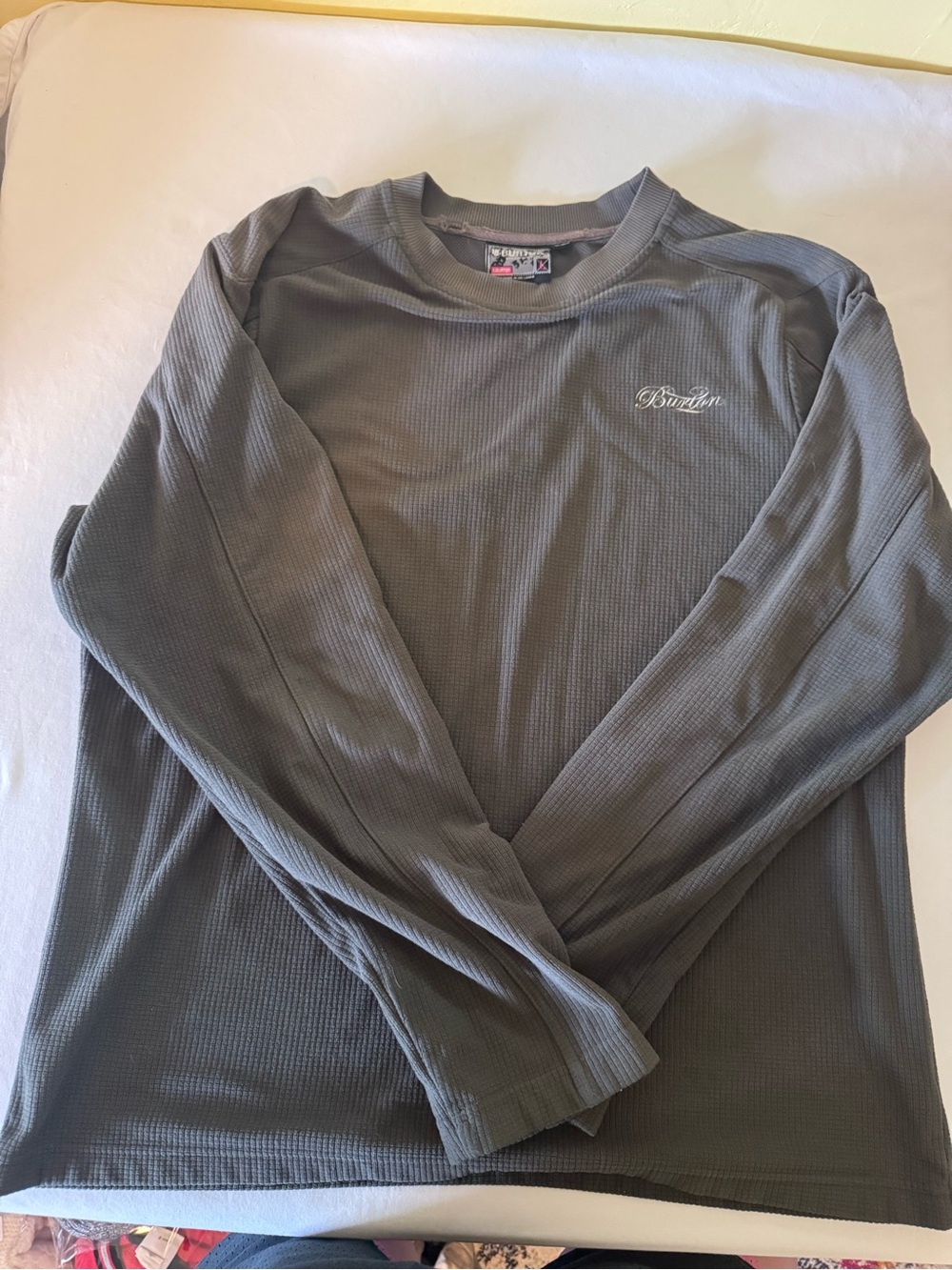 Men’s Burton Thermal Grey Longsleeve Sz L
